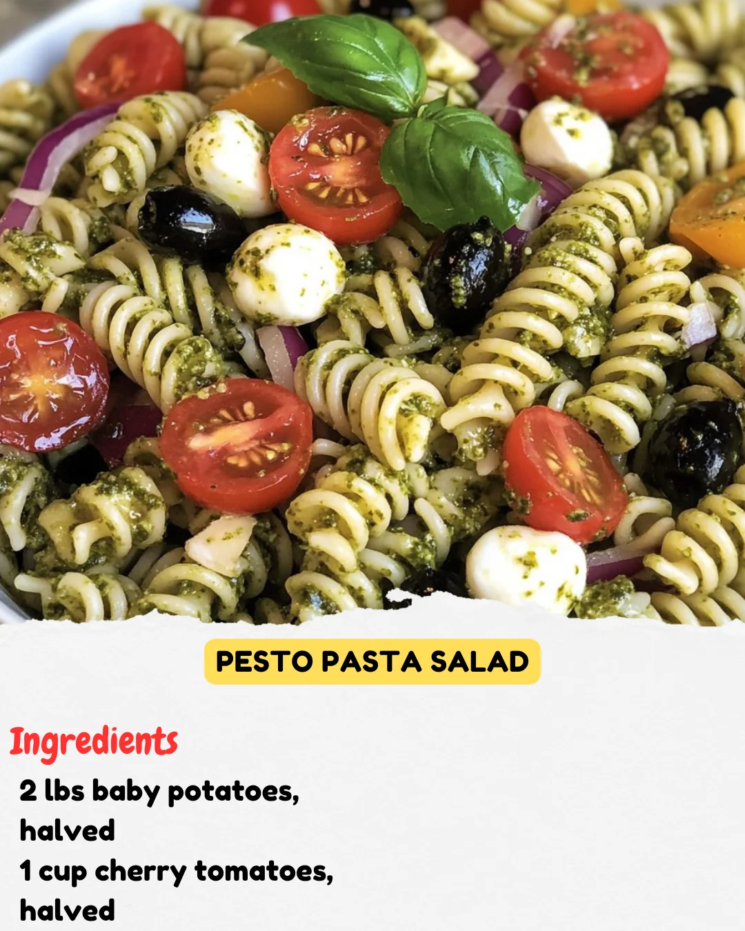 Pesto Pasta Salad
