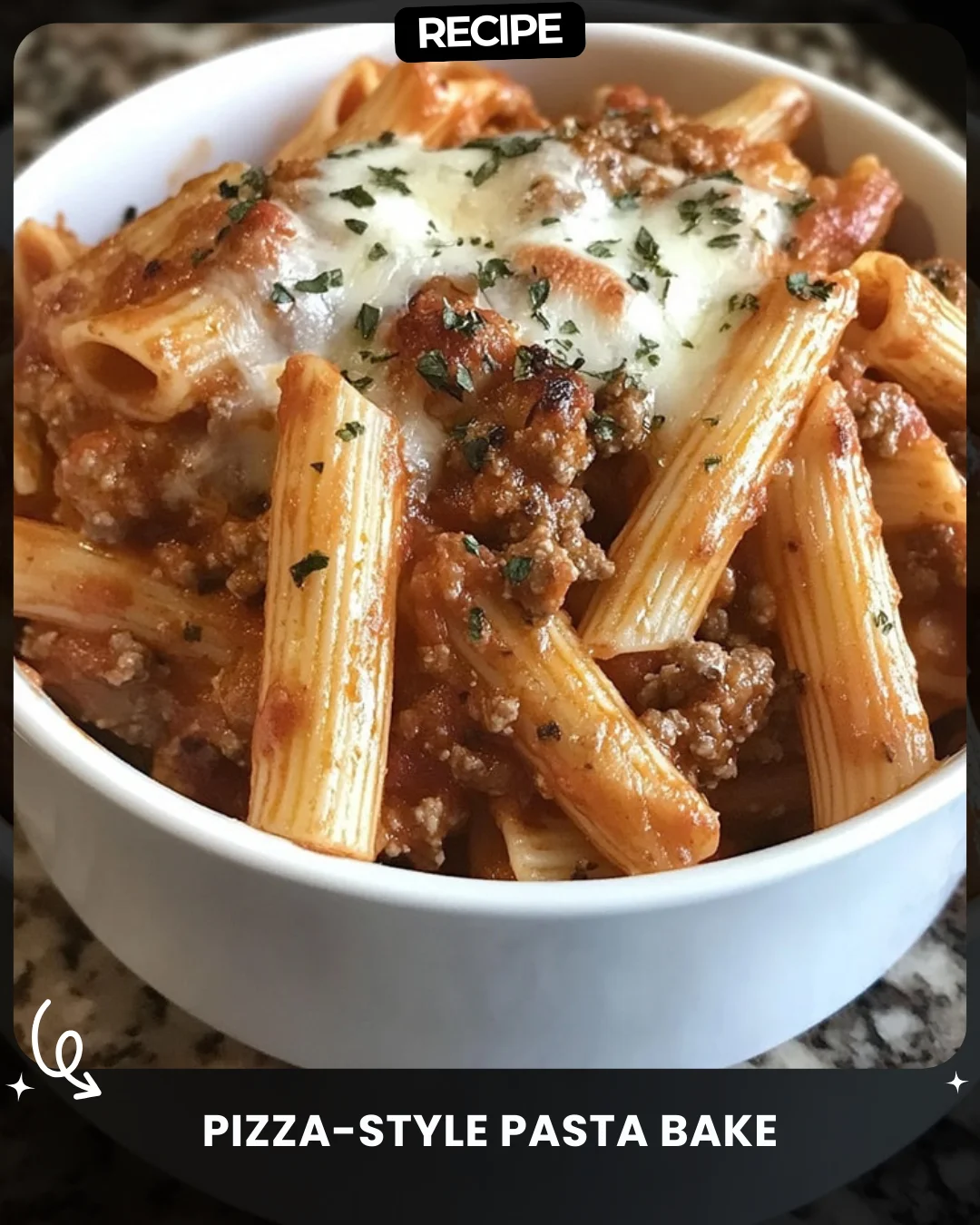 Pizza-Style Pasta Bake