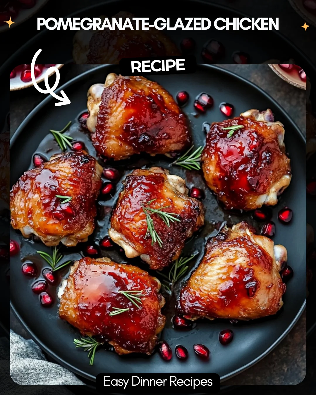Pomegranate-Glazed Chicken