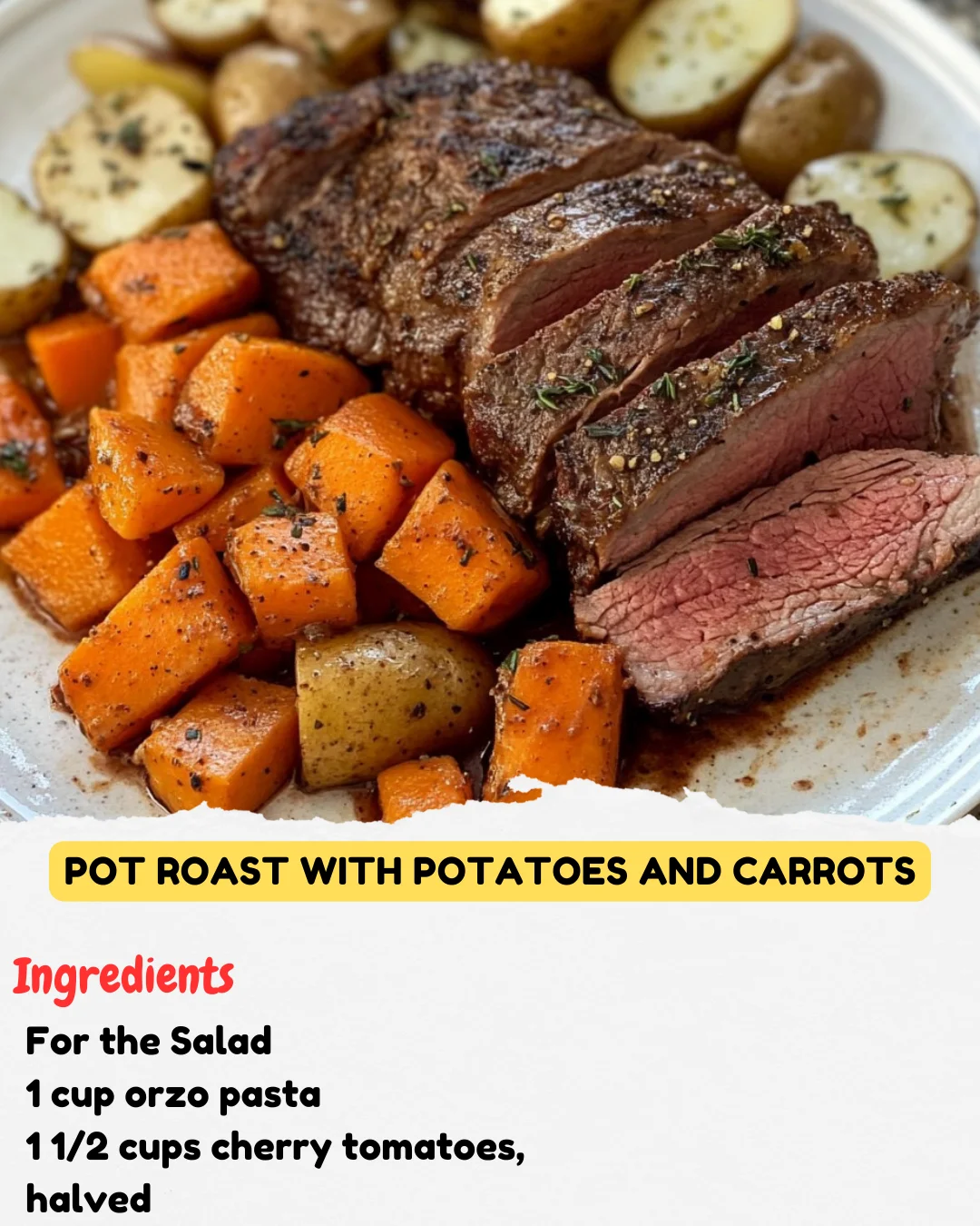 Pot Roast with Potatoes and Carrots