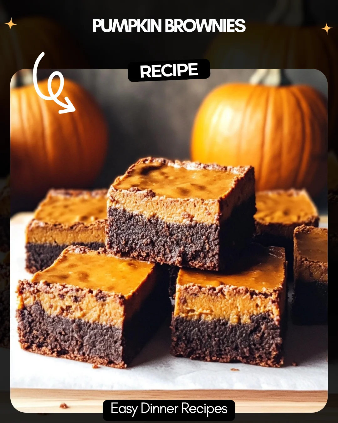 Pumpkin Brownies