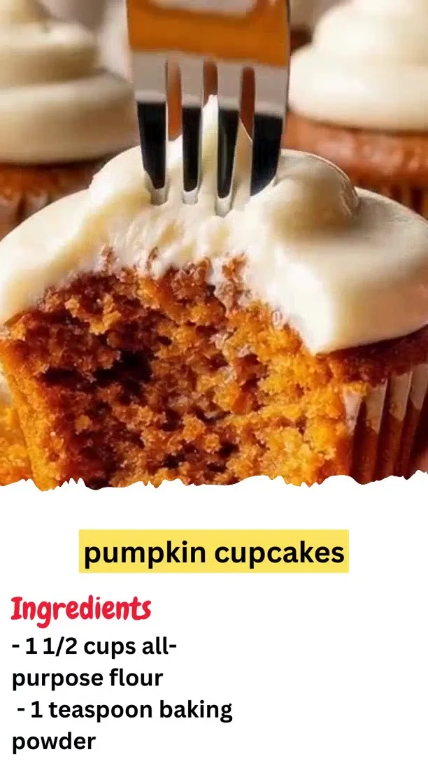 pumpkin cupcakes