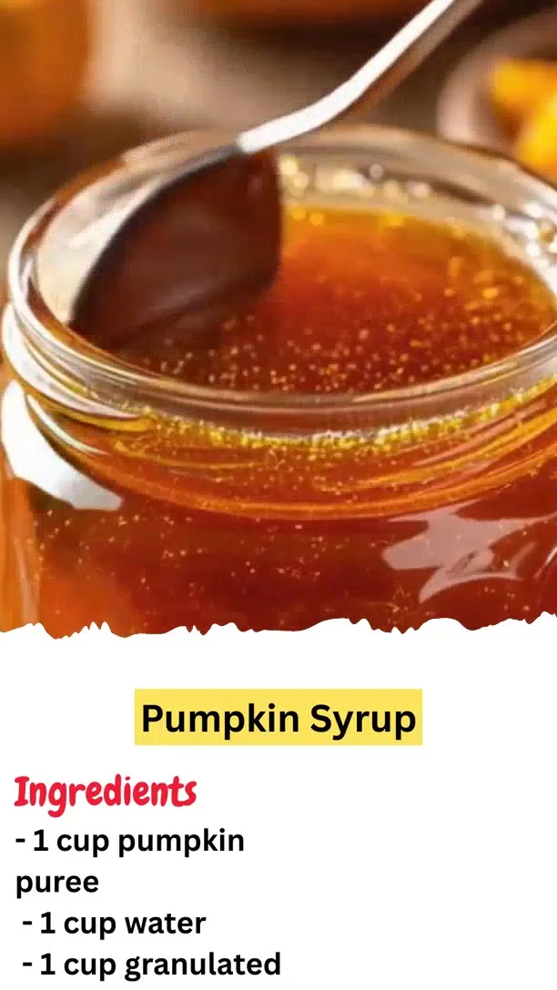 Pumpkin Syrup