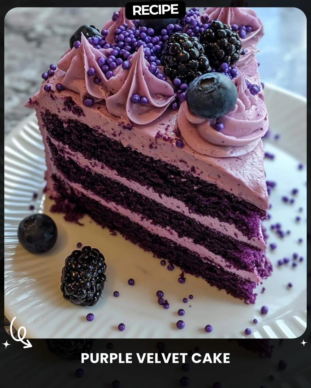 Purple Velvet Cake