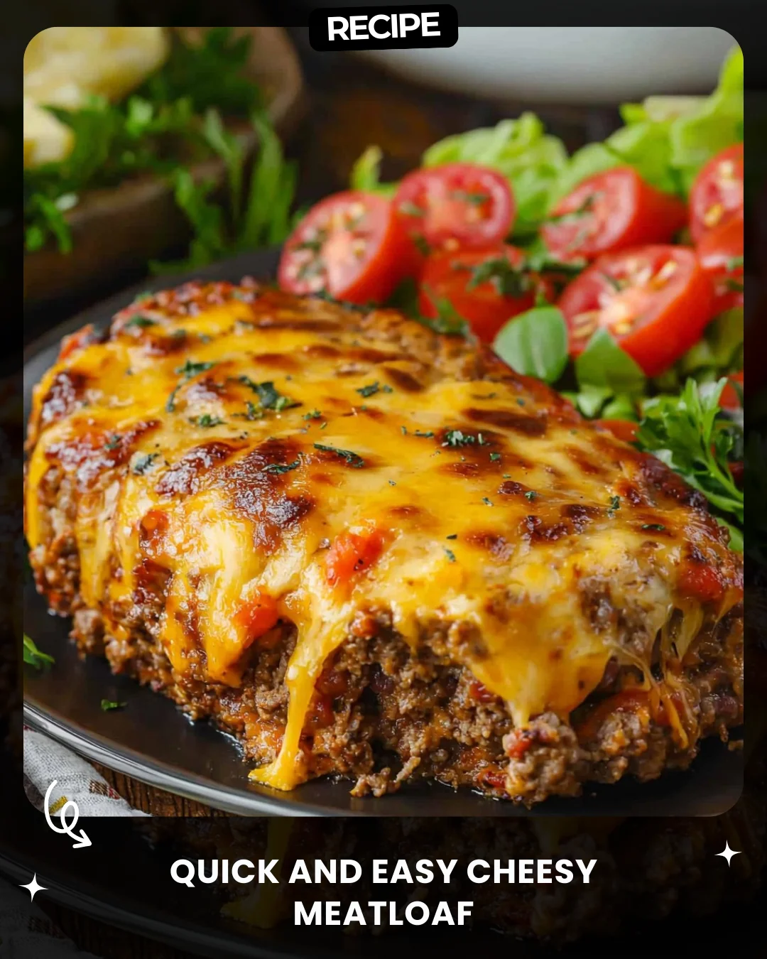 Quick and Easy Cheesy Meatloaf