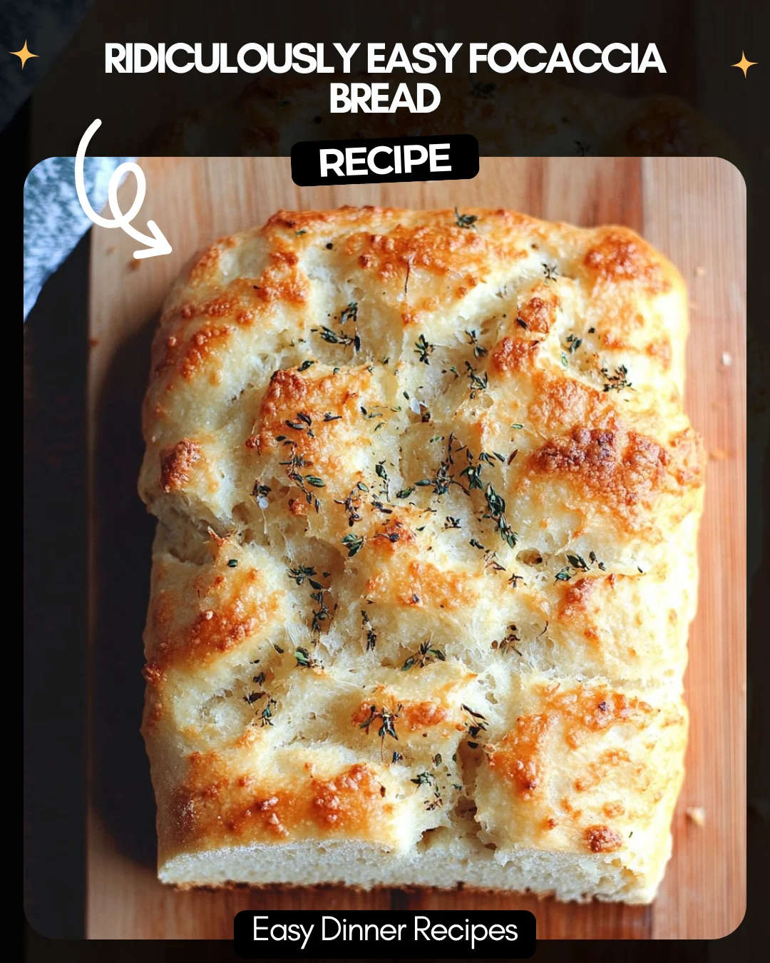 Ridiculously Easy Focaccia Bread