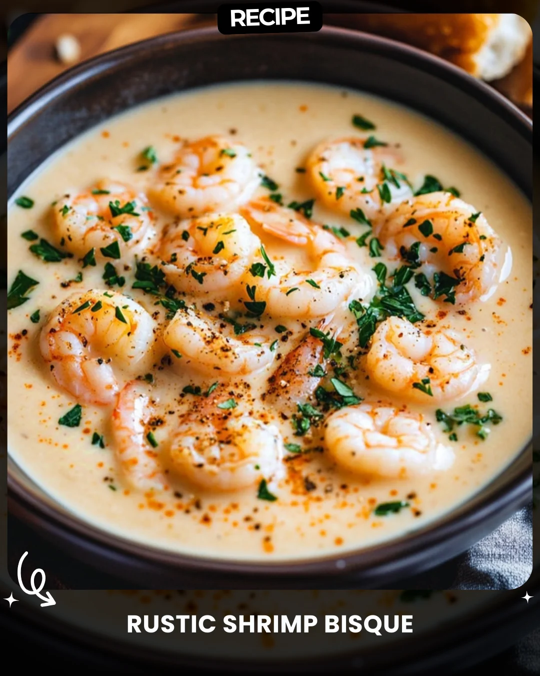 Rustic Shrimp Bisque
