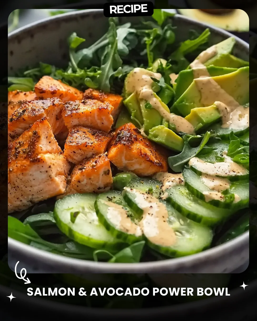 Salmon & Avocado Power Bowl