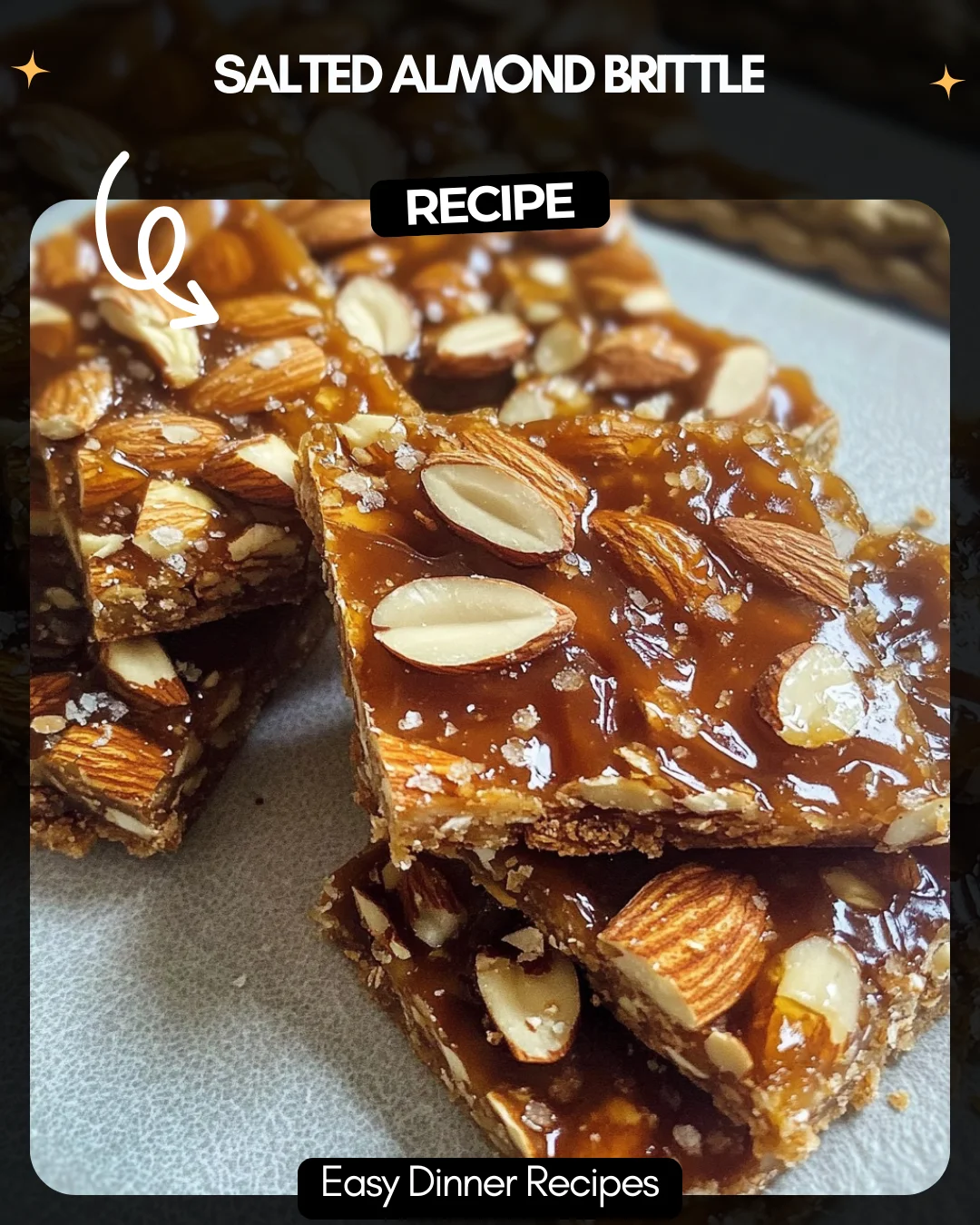 Salted Almond Brittle