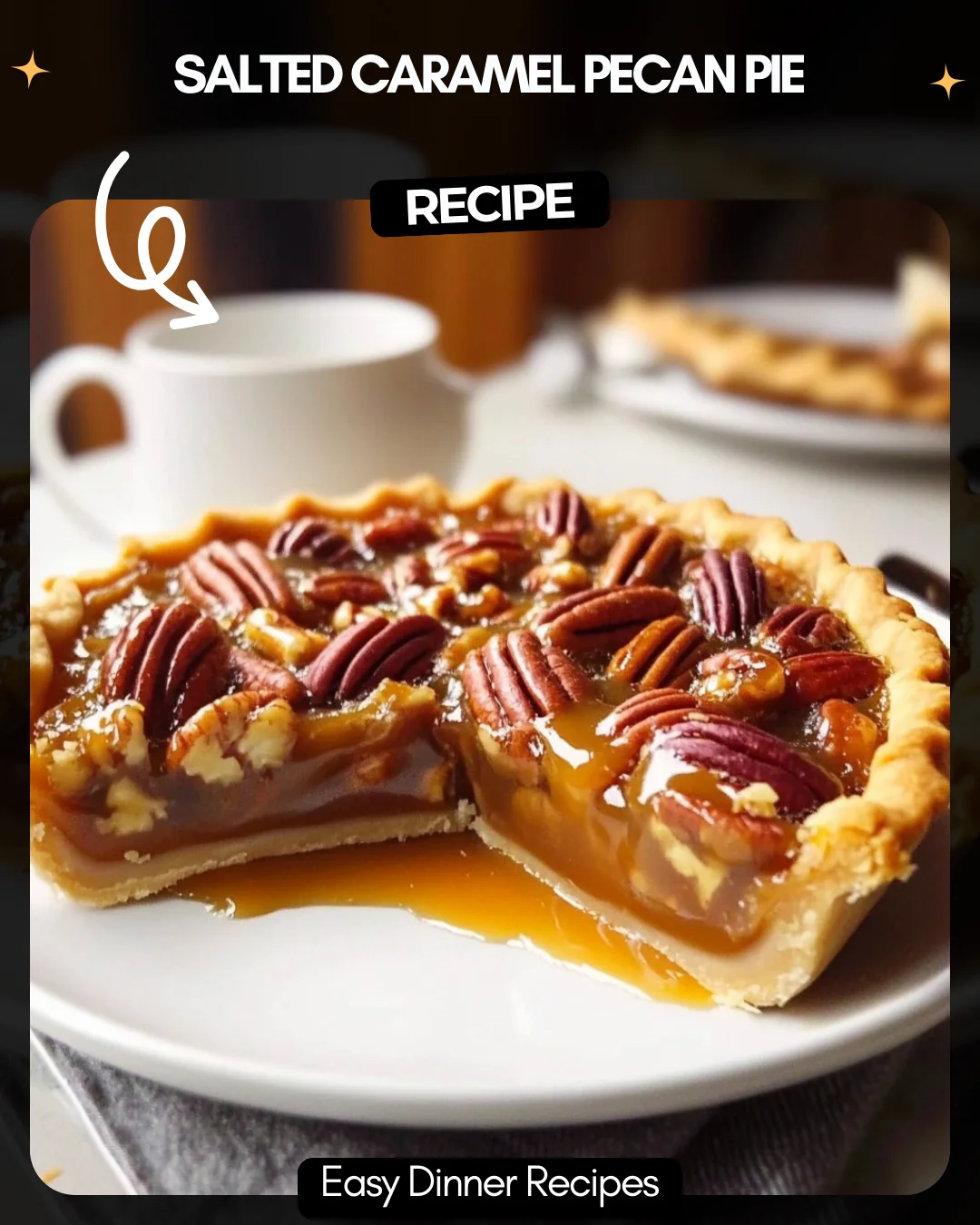 Salted Caramel Pecan Pie