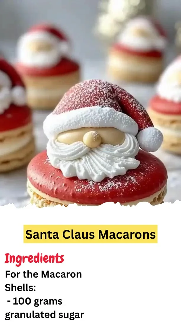 Santa Claus Macarons