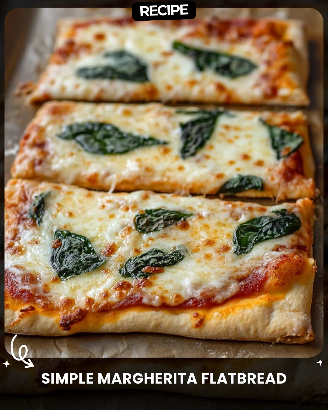Simple Margherita Flatbread