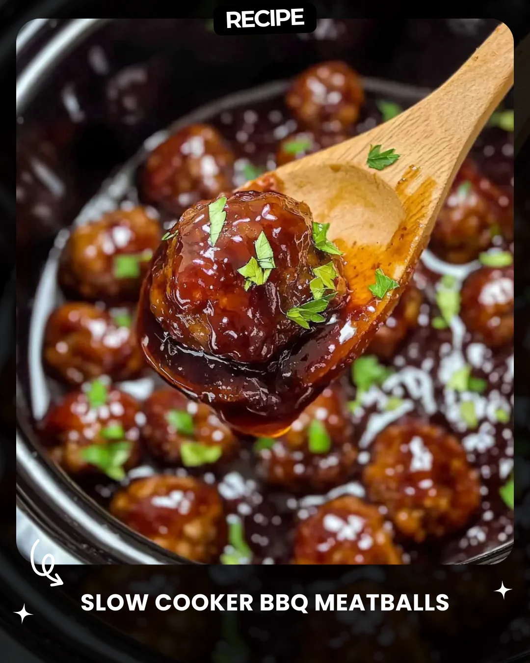 Slow Cooker BBQ Meatballs