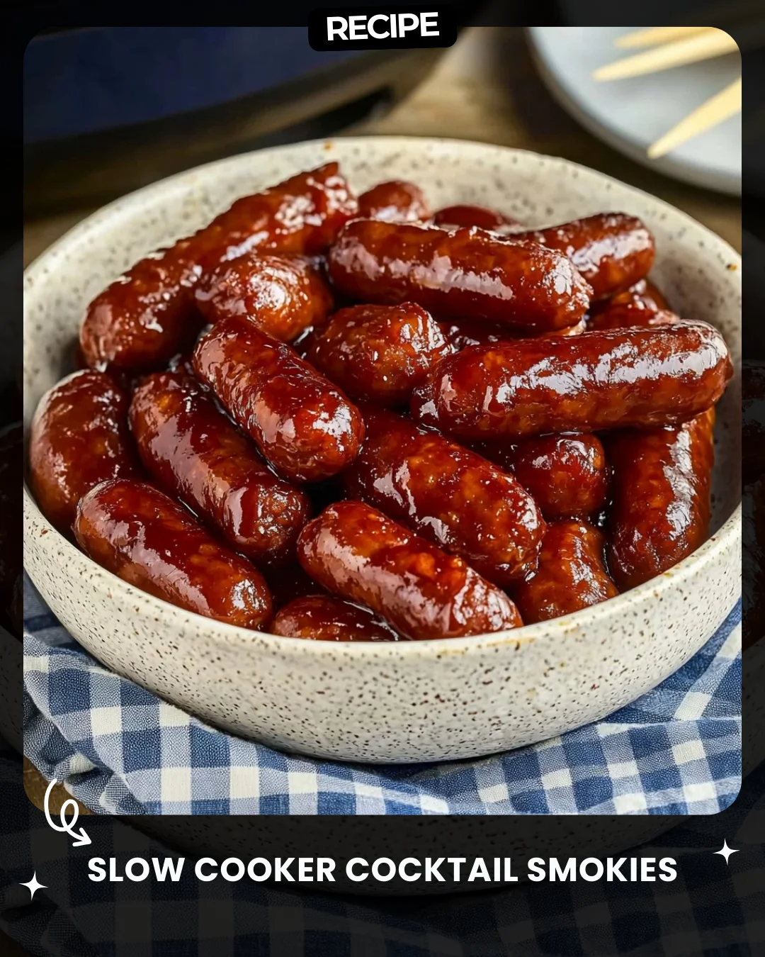 Slow Cooker Cocktail Smokies