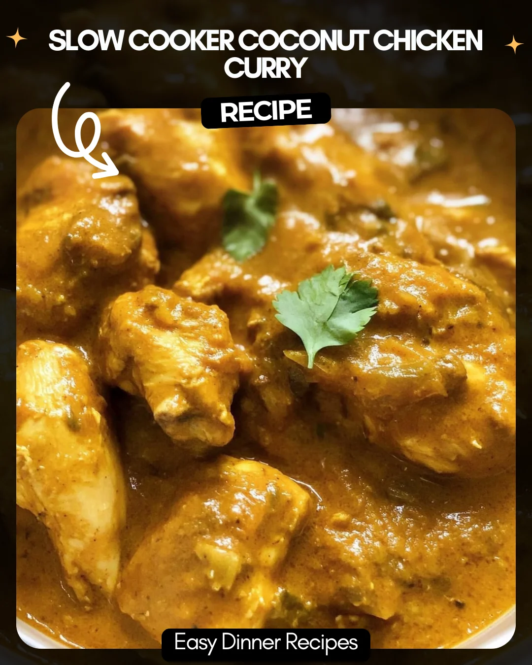 Slow Cooker Coconut Chicken Curry