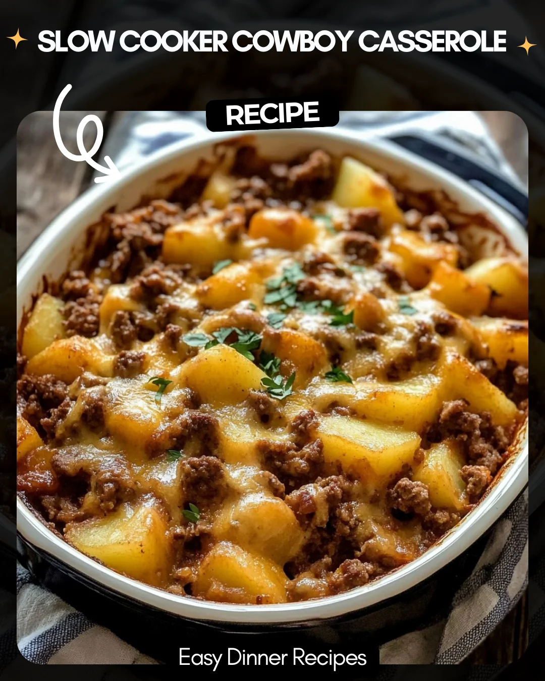 Slow Cooker Cowboy Casserole