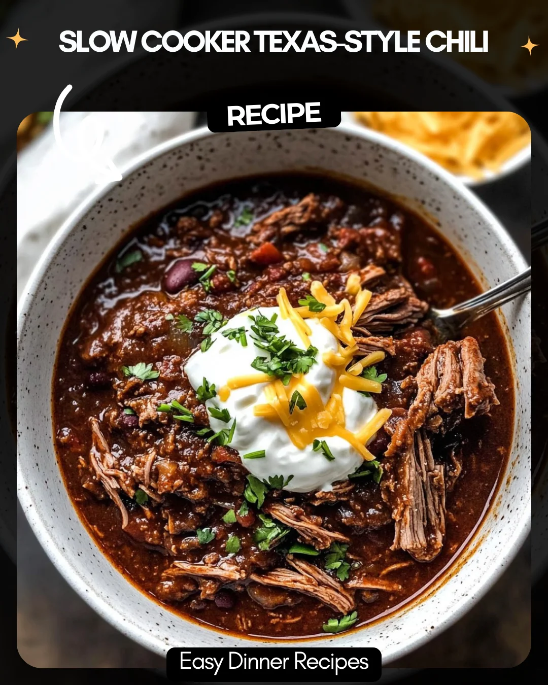Slow Cooker Texas-Style Chili