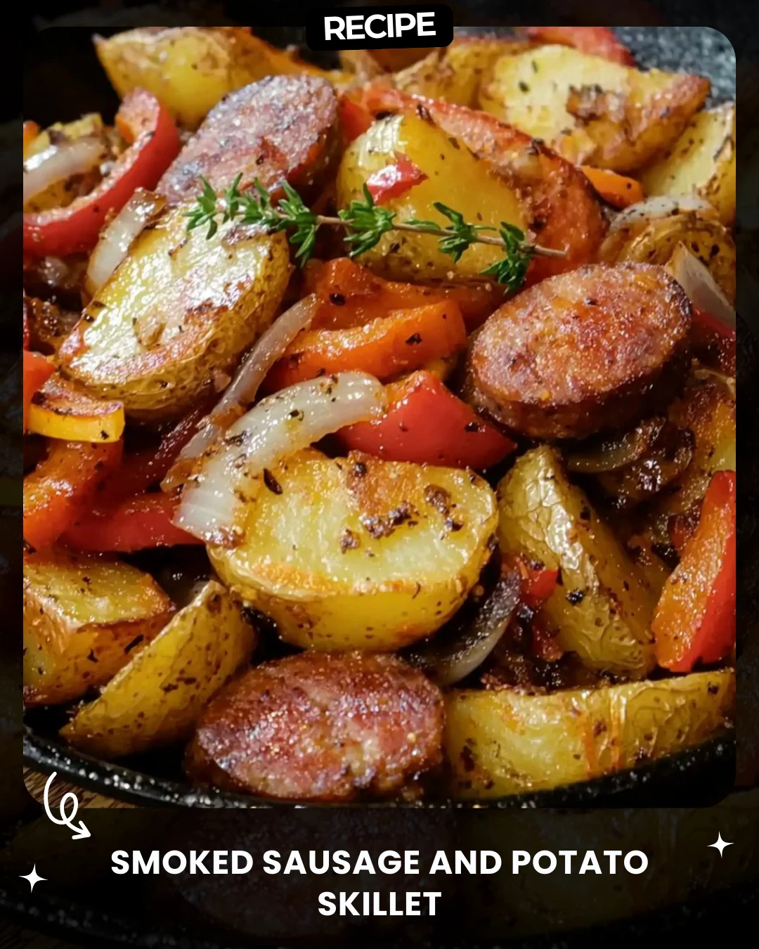 Smoked Sausage and Potato Skillet