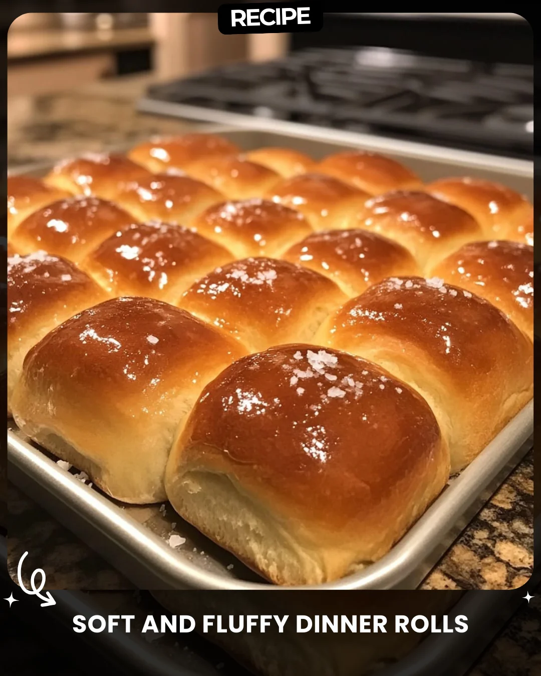 Soft and Fluffy Dinner Rolls
