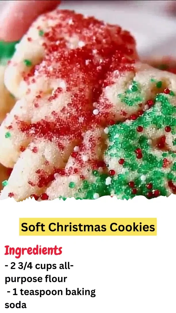 Soft Christmas Cookies