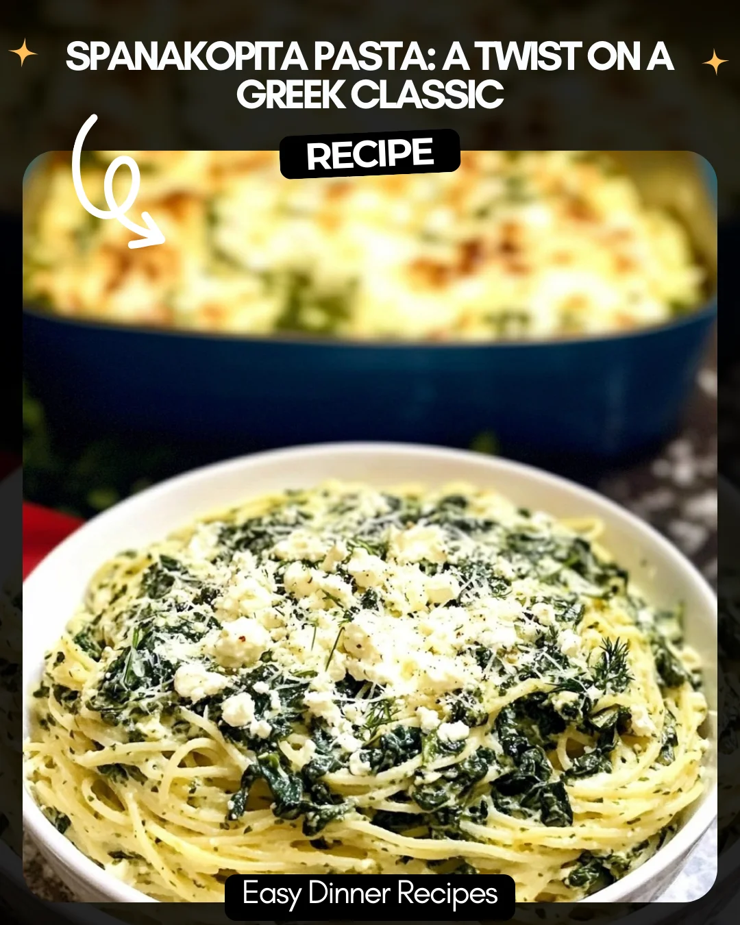 Spanakopita Pasta: A Twist on a Greek Classic