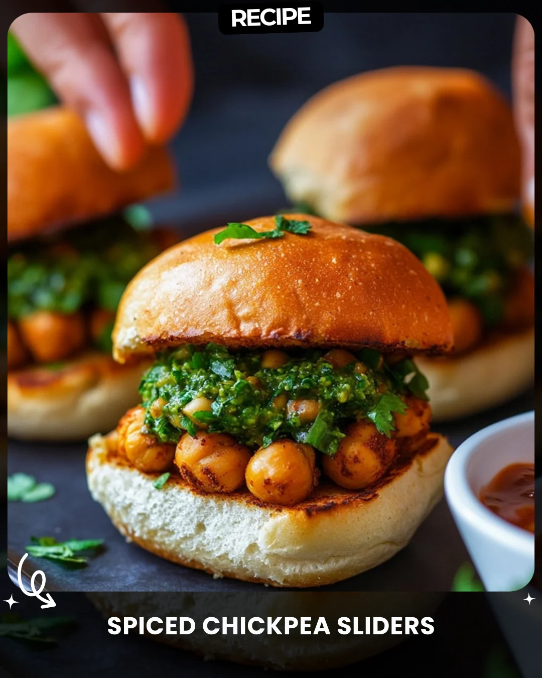Spiced Chickpea Sliders