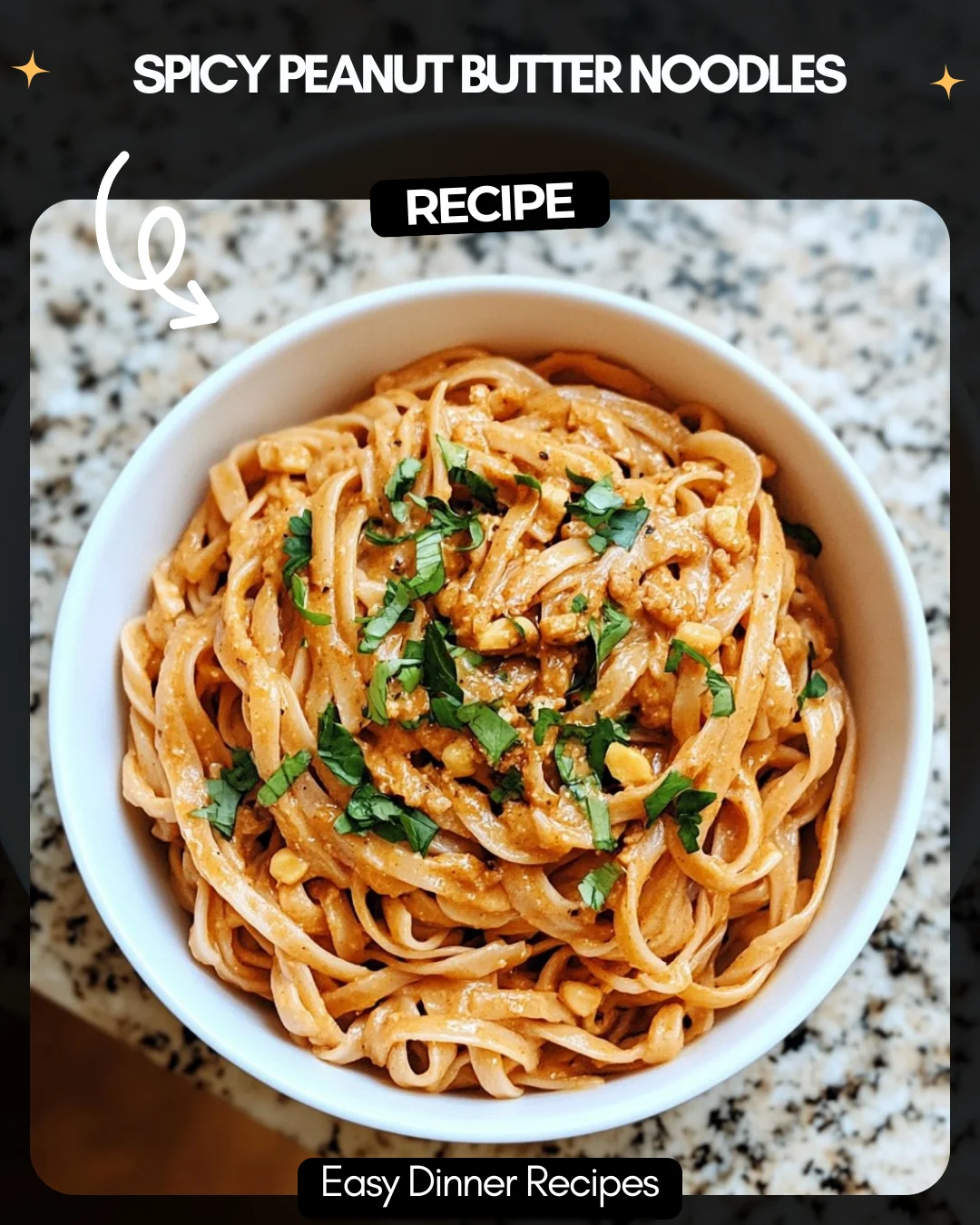 Spicy Peanut Butter Noodles