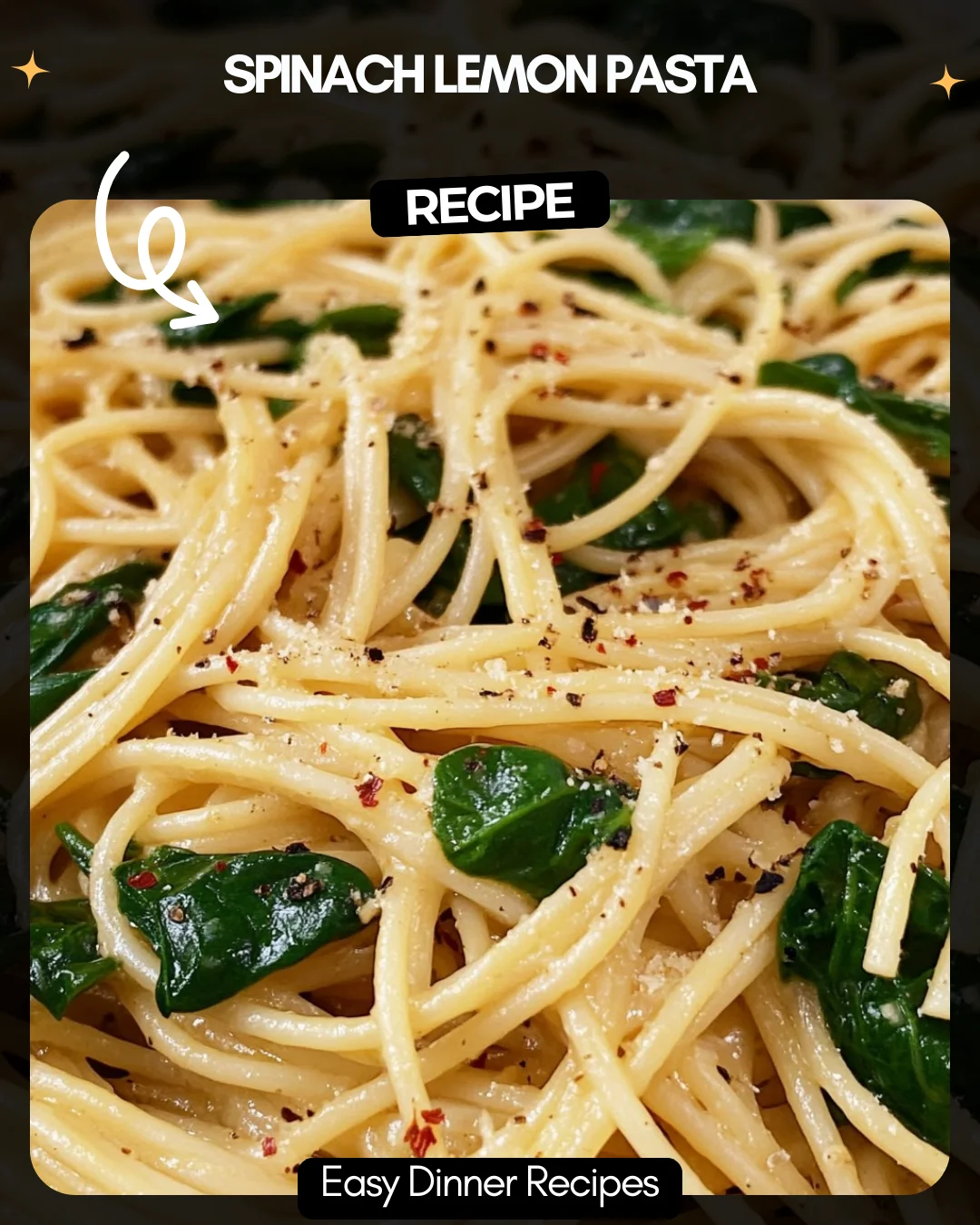 Spinach Lemon Pasta