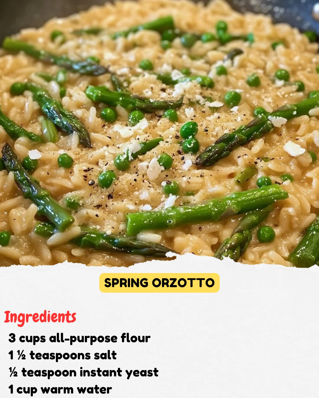 Spring Orzotto