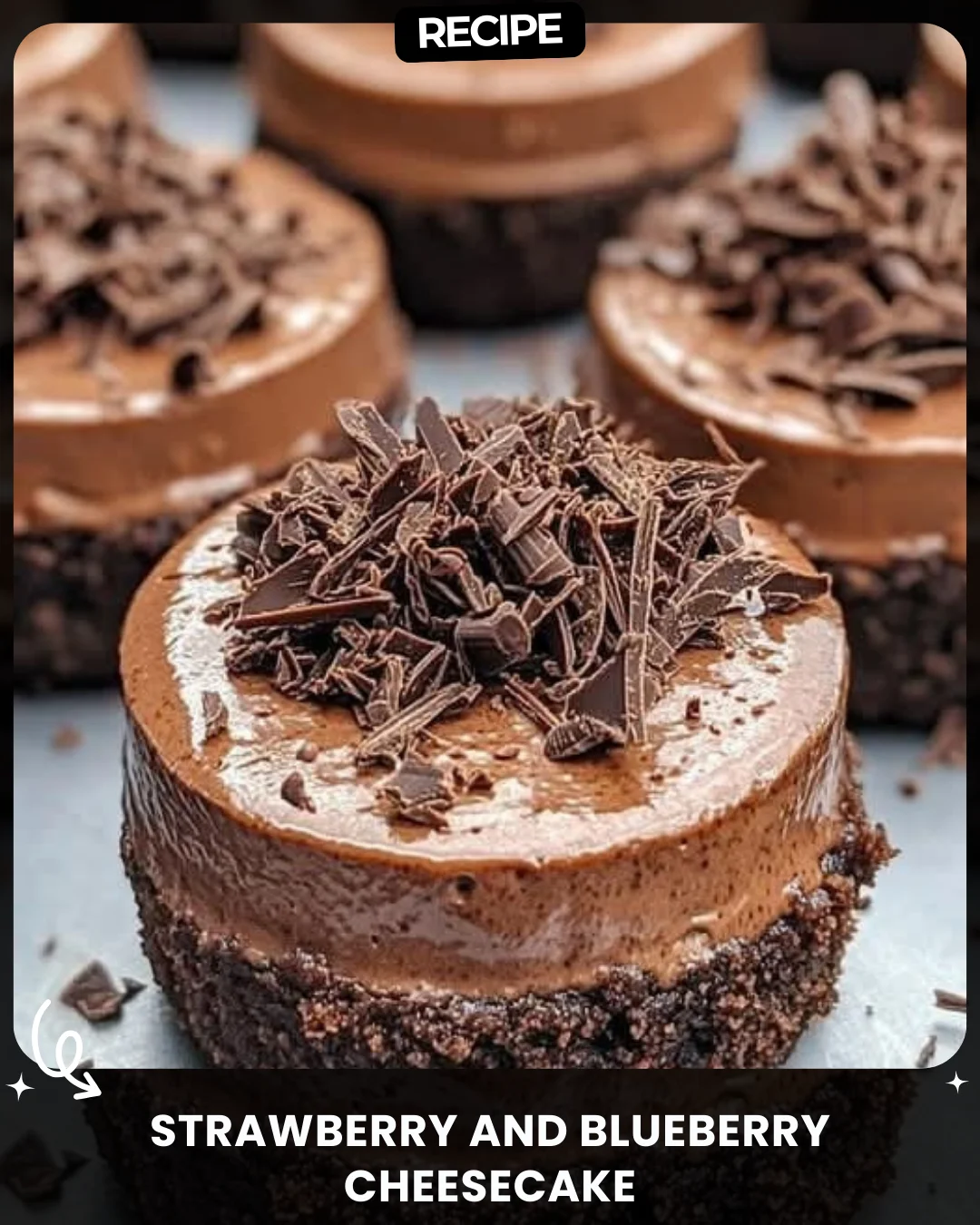 Strawberry and Blueberry Cheesecake