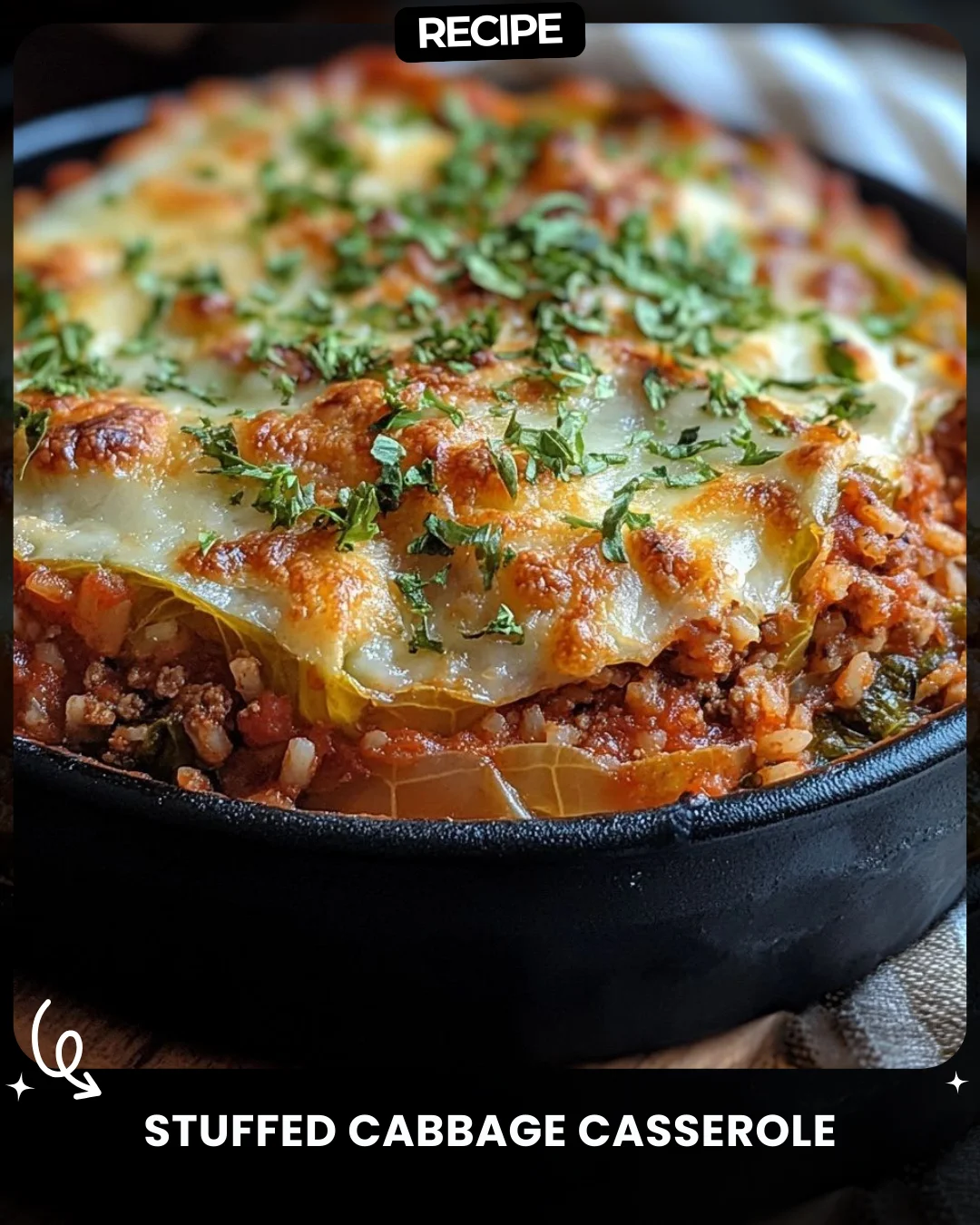 Stuffed Cabbage Casserole