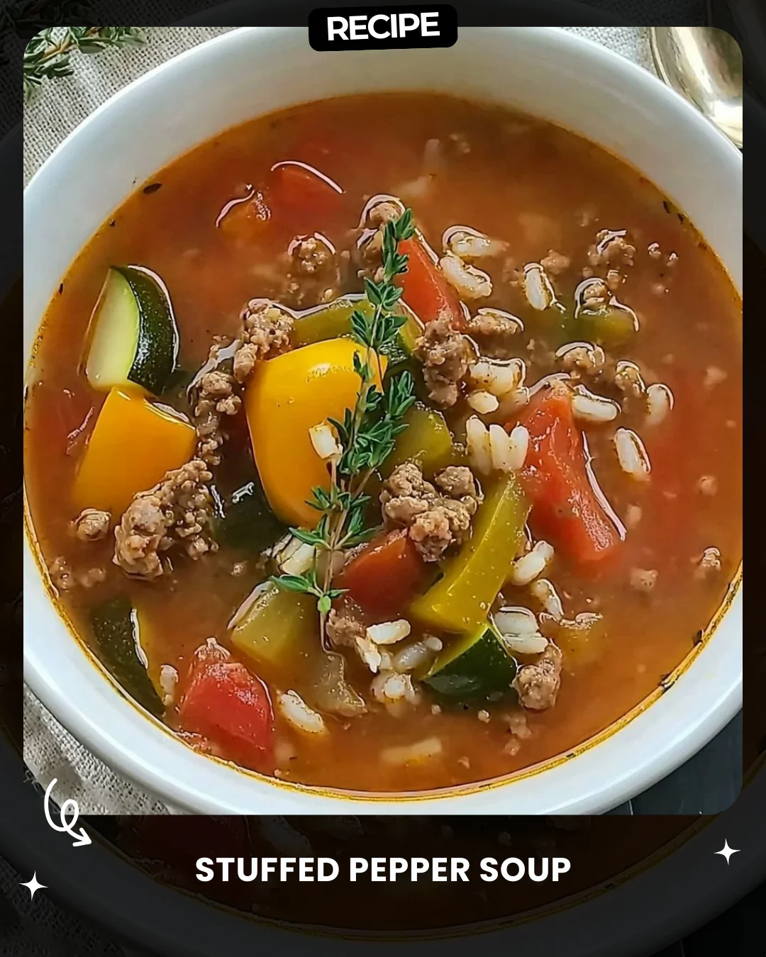 Stuffed Pepper Soup
