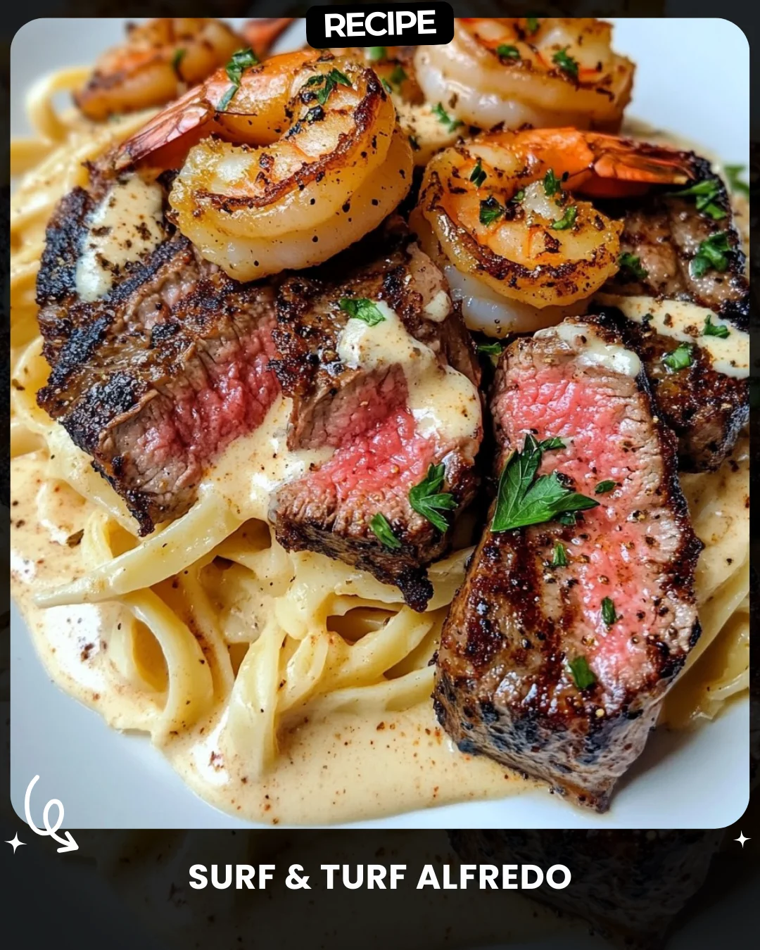 Surf & Turf Alfredo