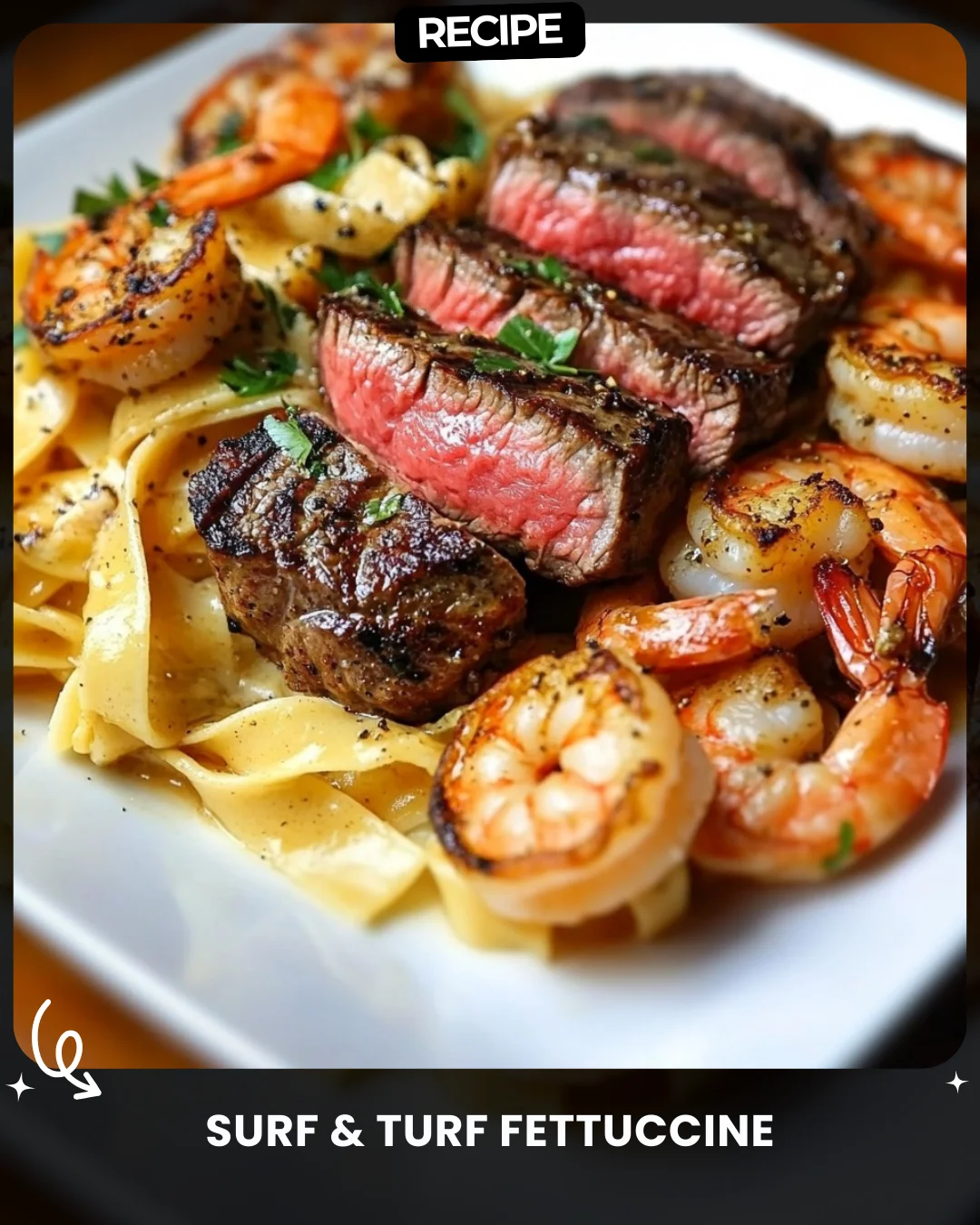 Surf & Turf Fettuccine