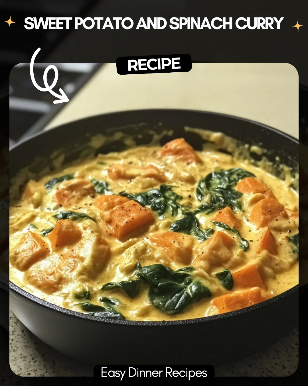 Sweet Potato and Spinach Curry