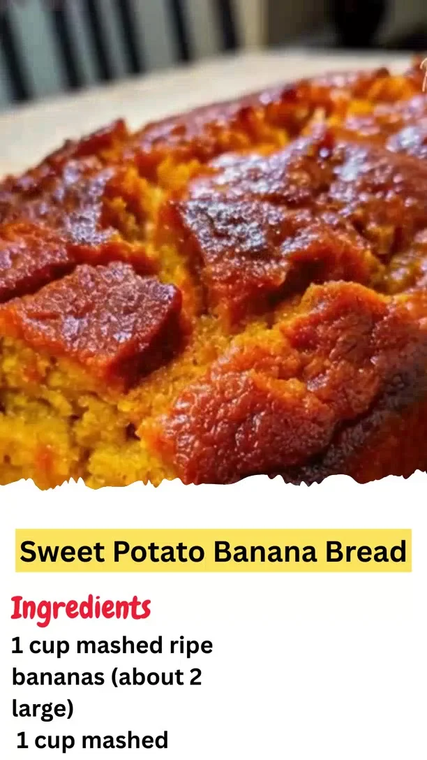Sweet Potato Banana Bread
