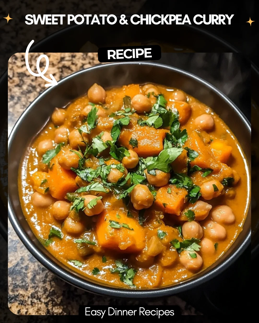 Sweet Potato & Chickpea Curry