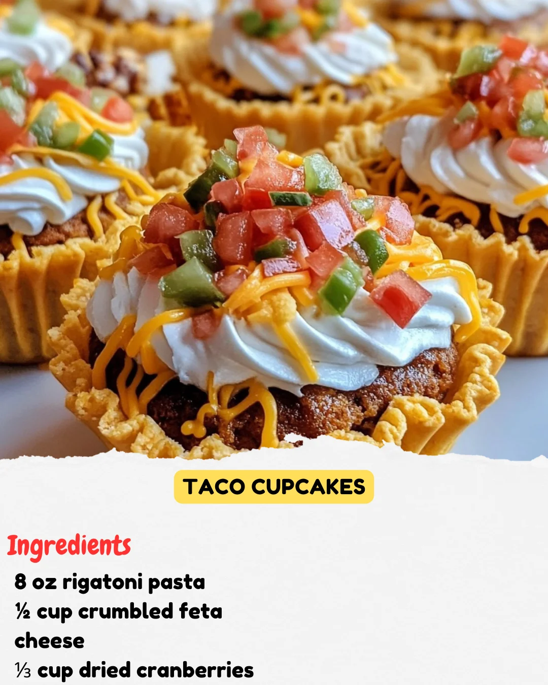Taco Cupcakes