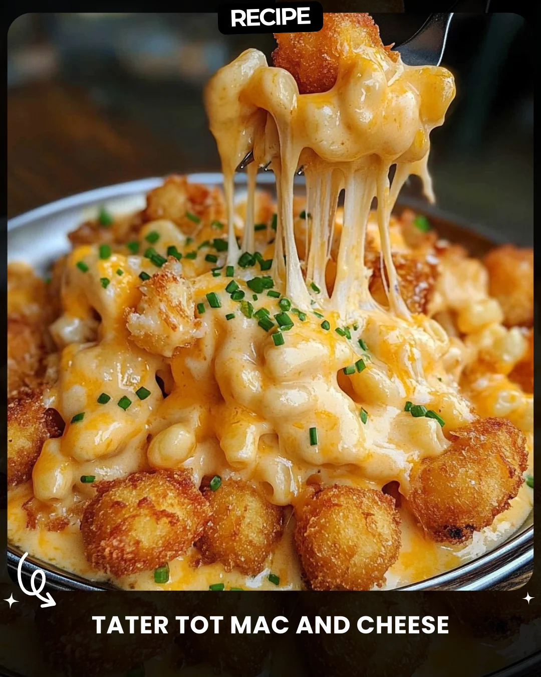 Tater Tot Mac and Cheese