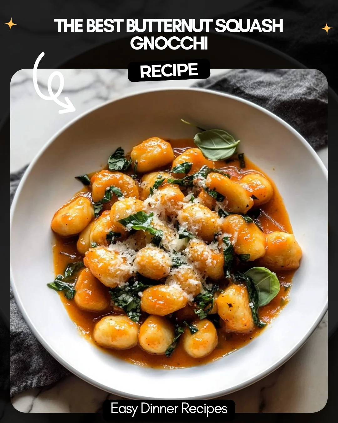 The BEST Butternut Squash Gnocchi