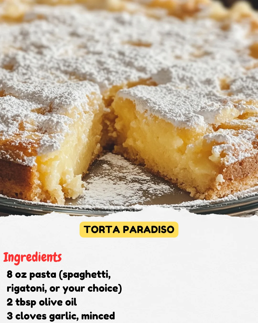 Torta Paradiso