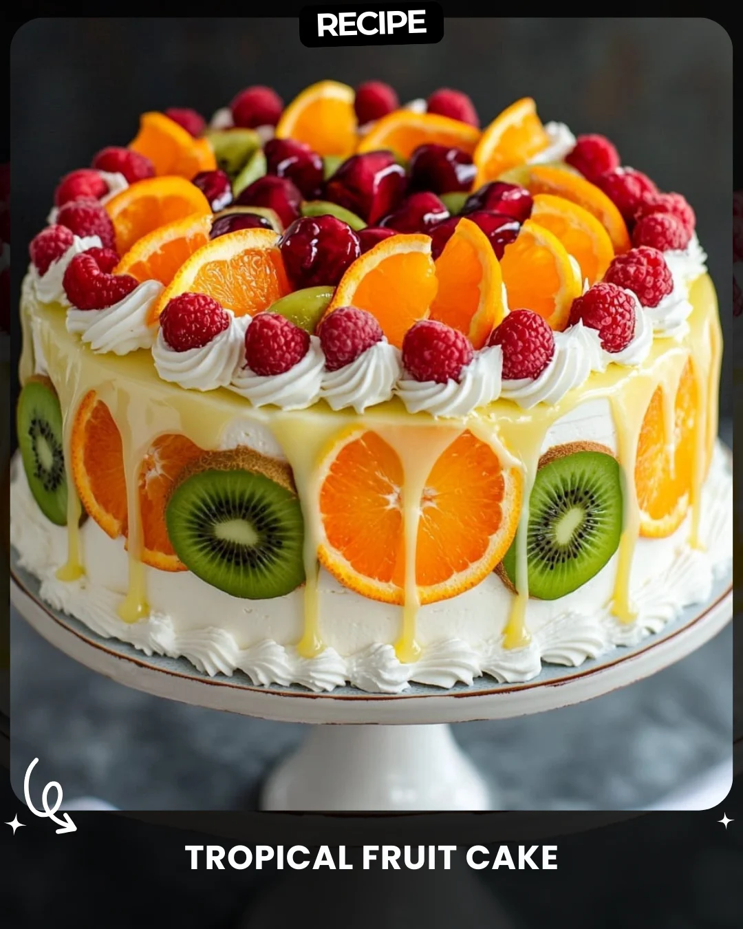 Tropical Fruit Cake