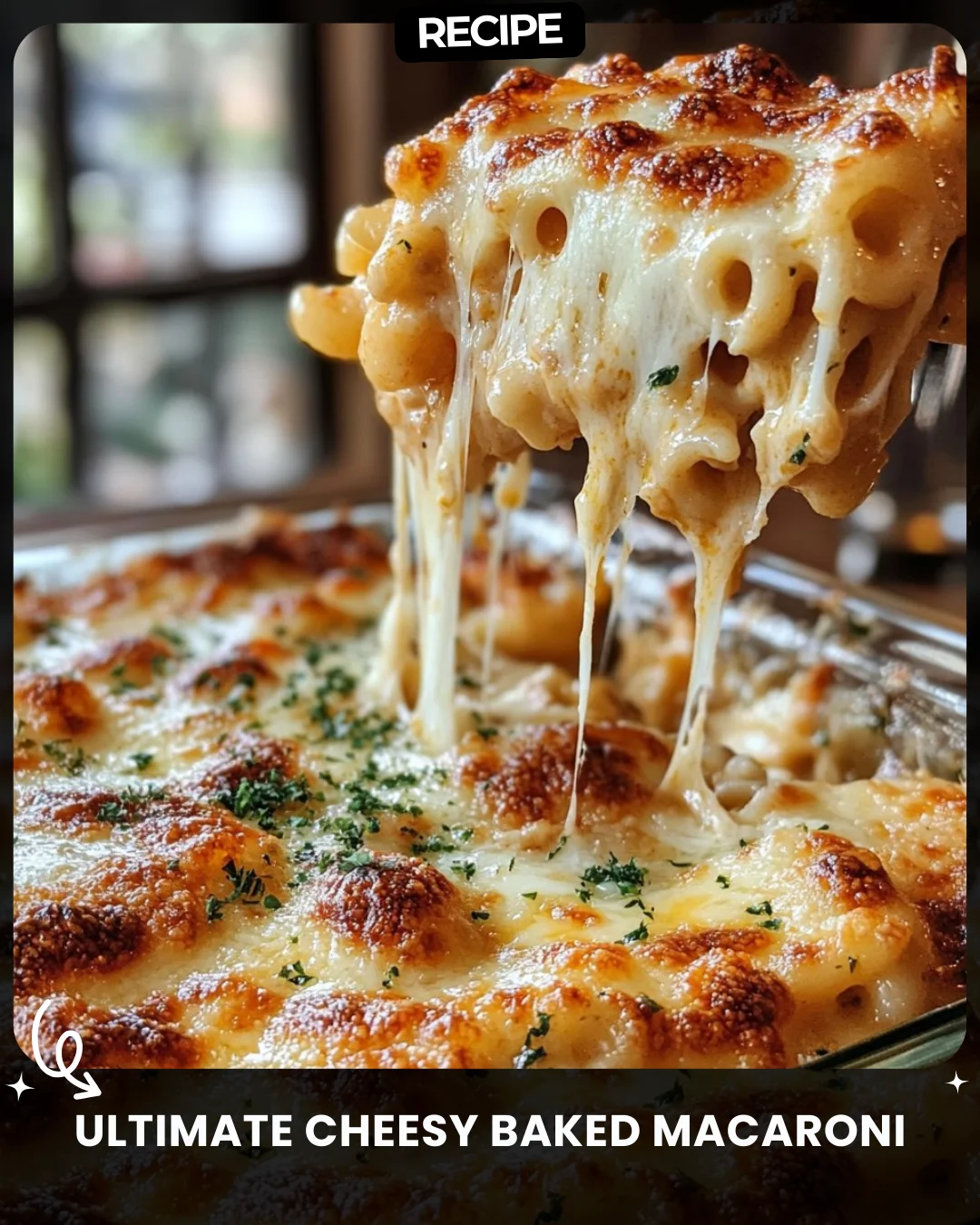 Ultimate Cheesy Baked Macaroni