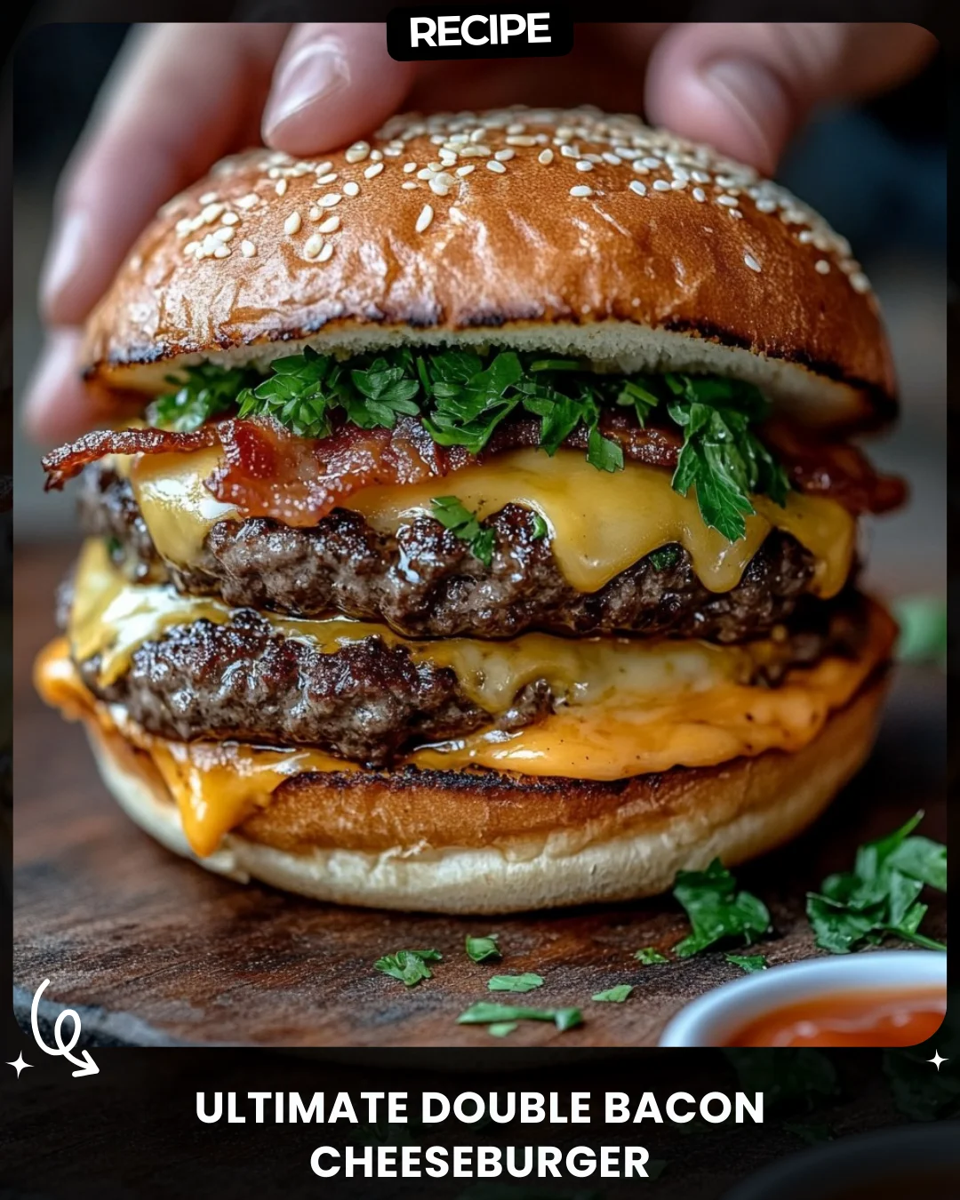 Ultimate Double Bacon Cheeseburger