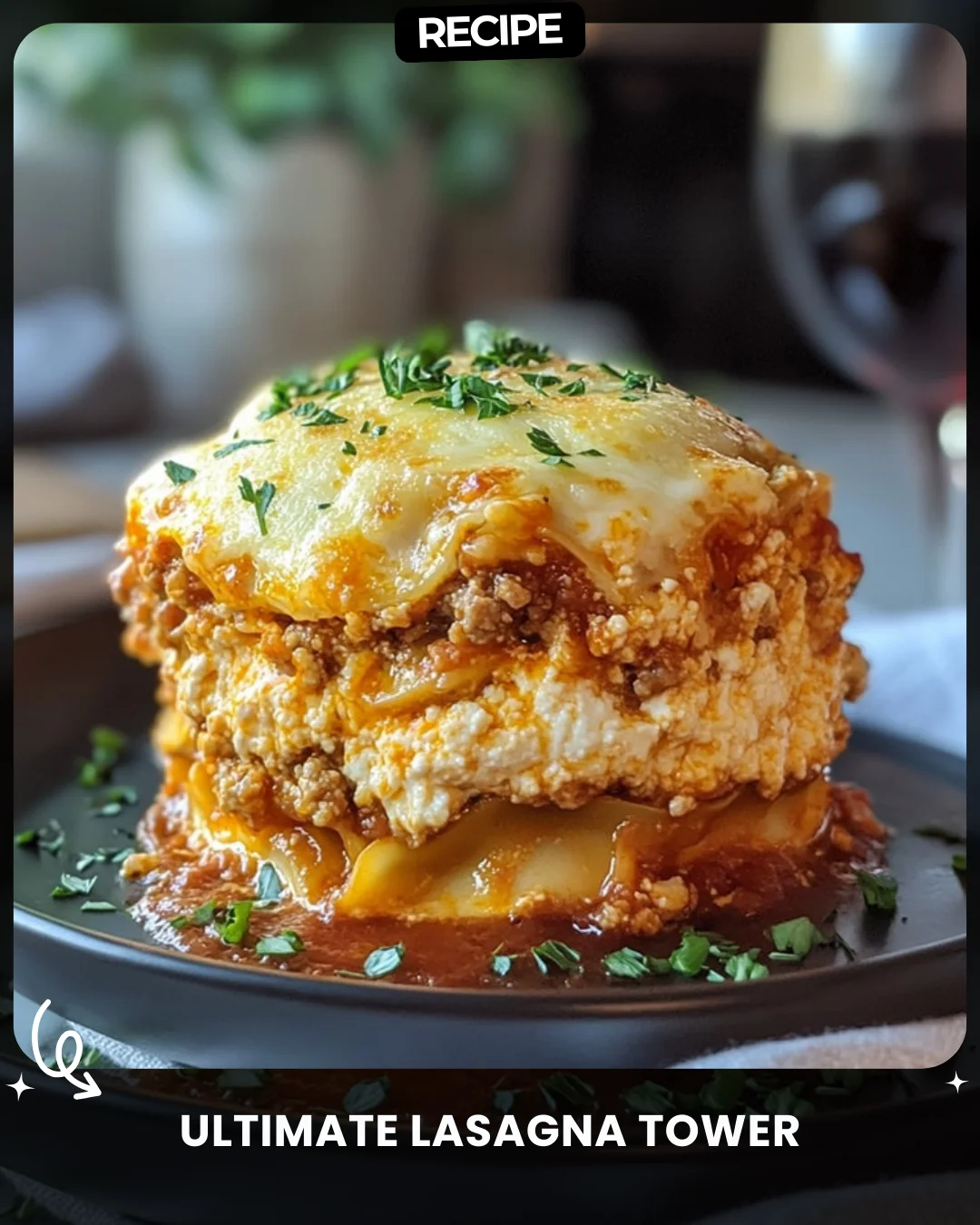 Ultimate Lasagna Tower