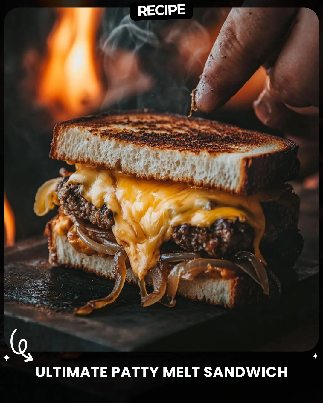 Ultimate Patty Melt Sandwich