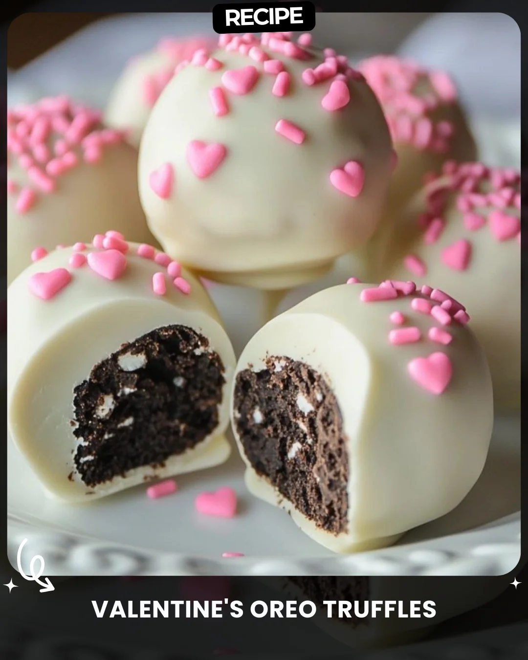 Valentine’s Oreo Truffles
