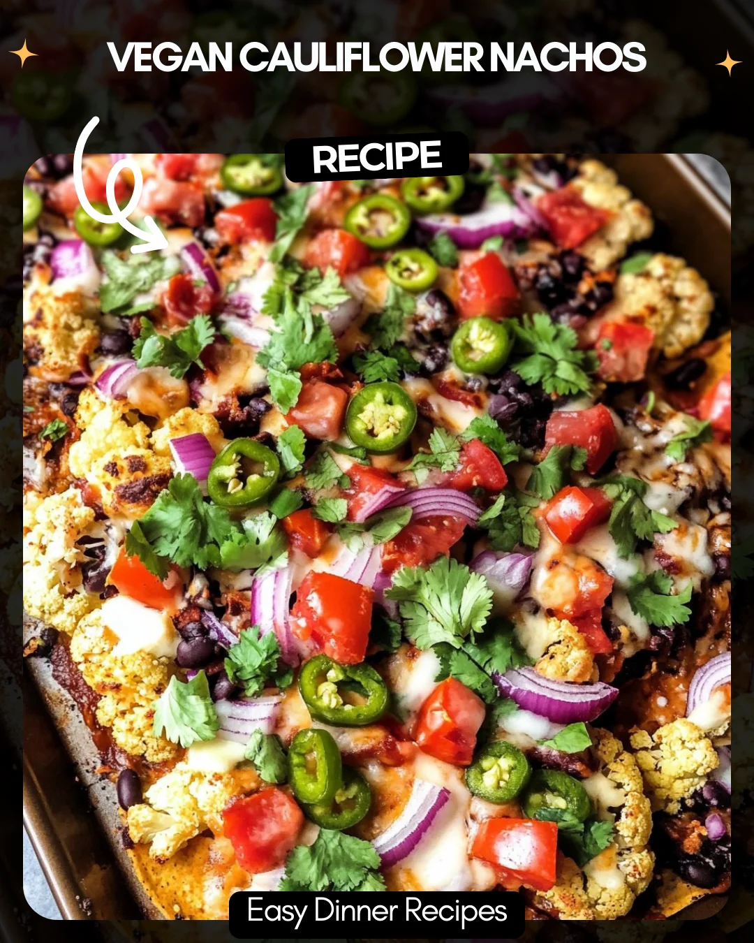 Vegan Cauliflower Nachos