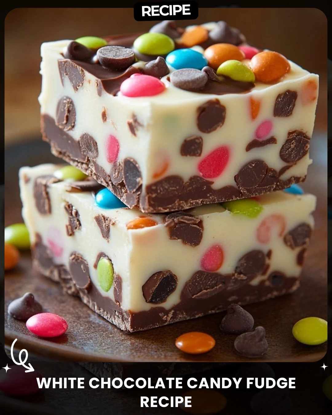 White Chocolate Candy Fudge Recipe