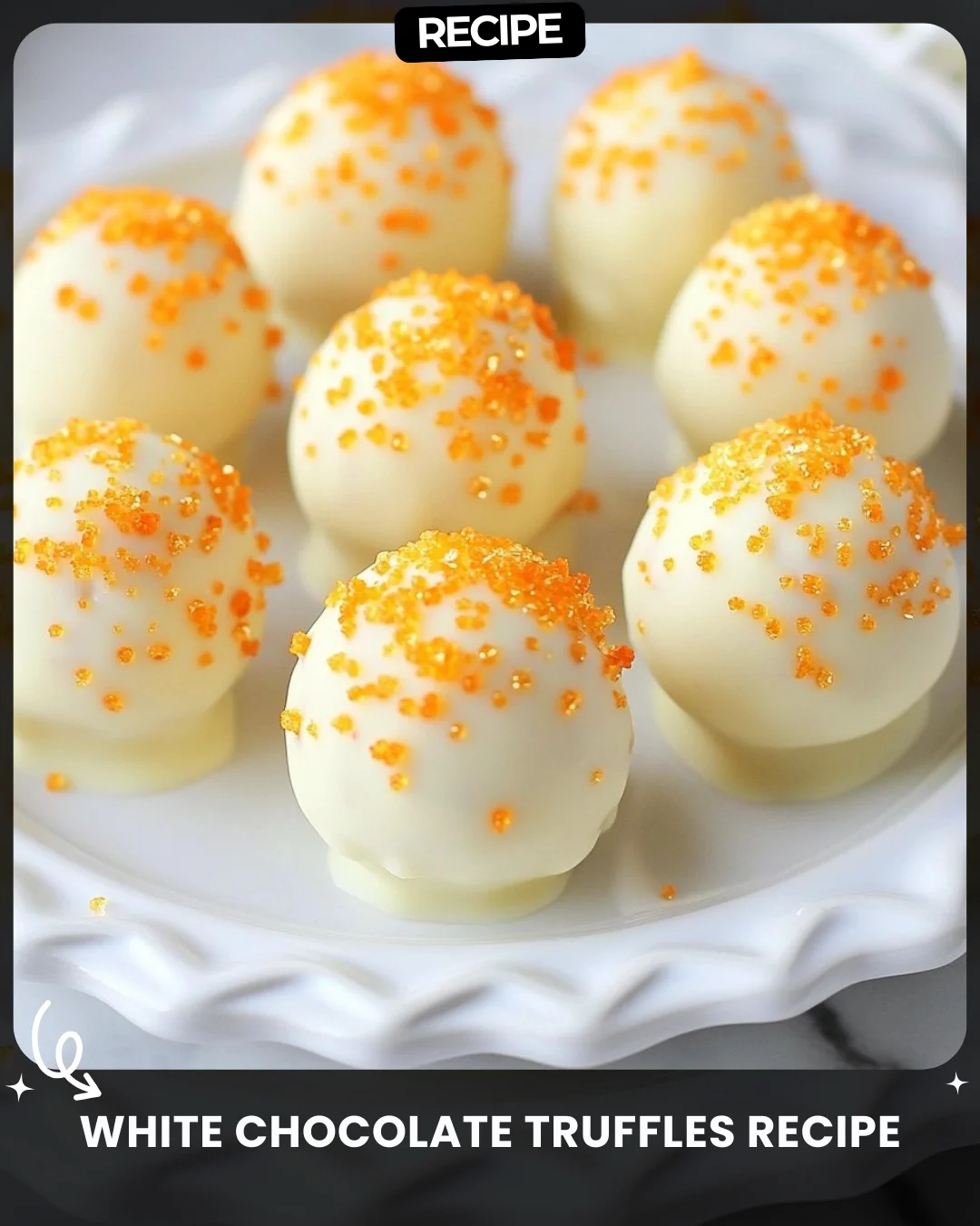 White Chocolate Truffles Recipe